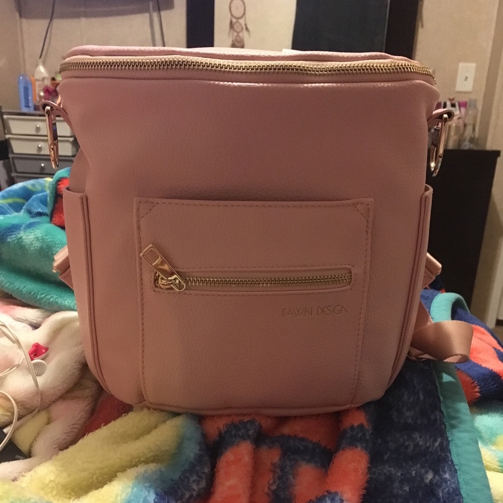 Fawn Design Pink Backpack